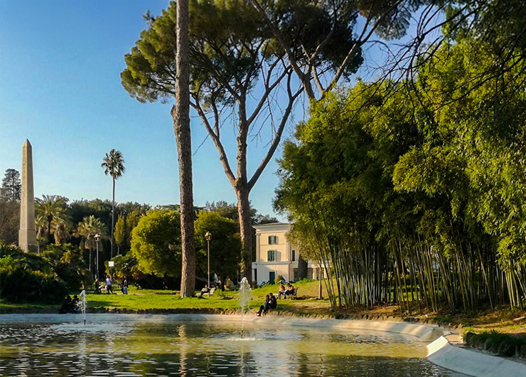 Il parco di Villa Torlonia